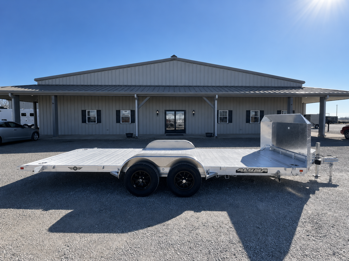 2026 Aluma 8218 Tilt Executive TA Trailer - Image 2