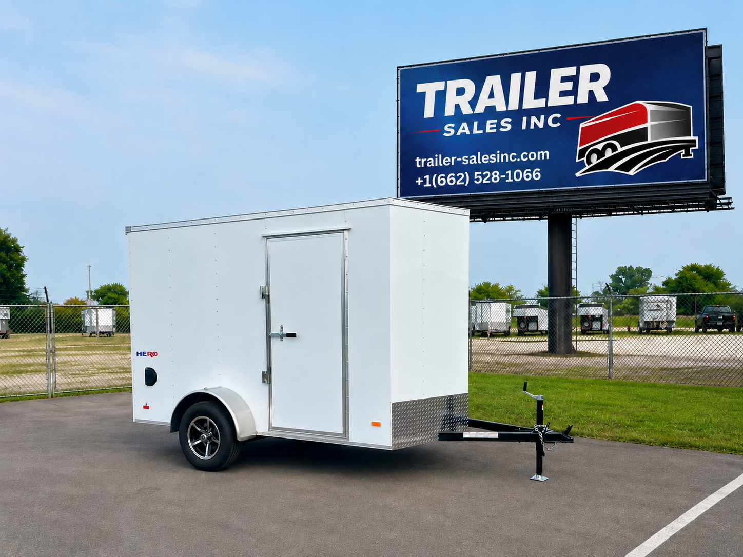 2026 Bravo Hero 6 X 10' W/ Rear Ramp